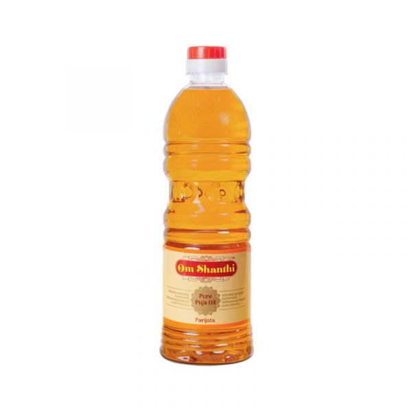 Om Shanthi Parijata Pooja Oil - 500 ML