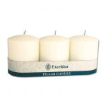 White Pillar Candles