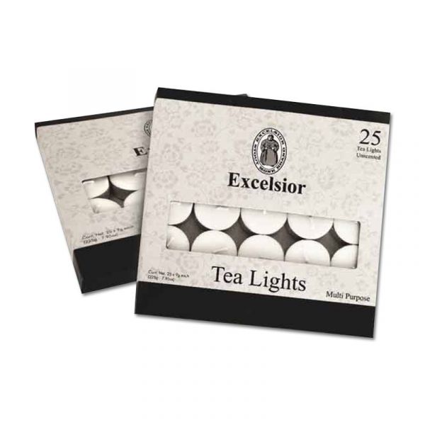 Unscented Tea lights